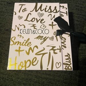 Kevin & Coco Pink and Gold Gift Makeup Set